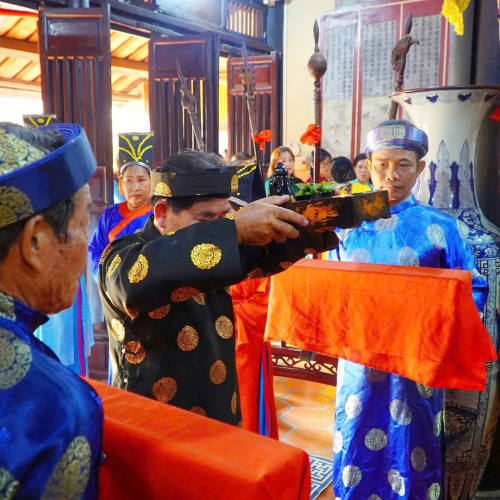 Nghi Thức Thỉnh Sắc Thần Tại Lễ Kỳ Yên Hà Tiên